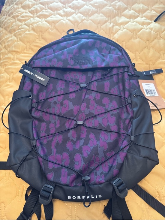The North Face Handbags - The North Face Borealis Backpack in Purple Leopard Print